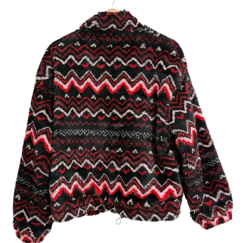 Anthropologie x Beach Riot Leona Slopes Sherpa Quarter-Zip Pullover Size M NWOT - Picture 5 of 15